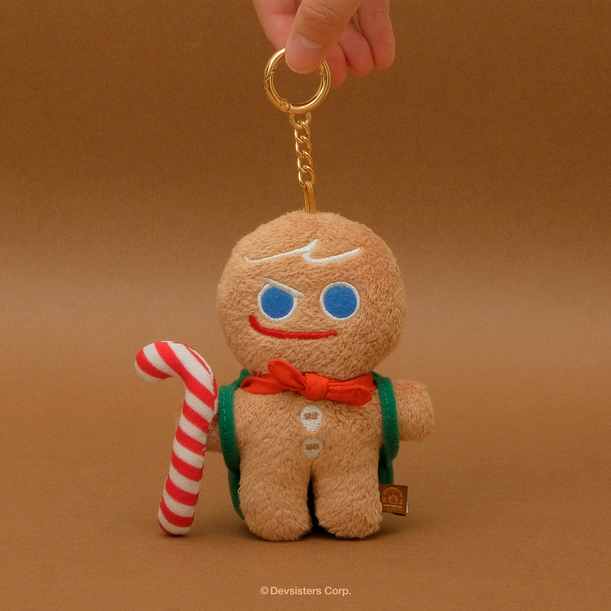 CookieRun勇敢冒險：勇敢餅乾玩偶鑰匙圈