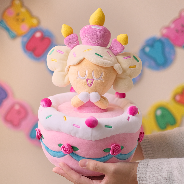 CookieRun生日蛋糕餅乾音樂娃娃